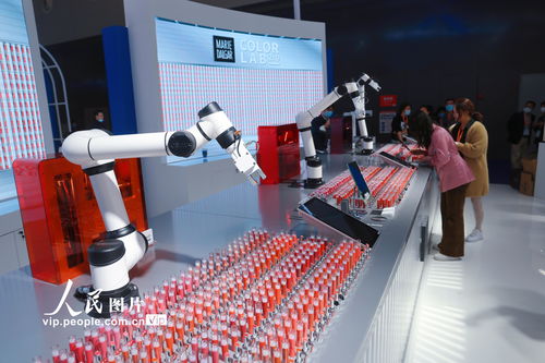 上海 AI人工智能机器人 争奇斗艳 上交会